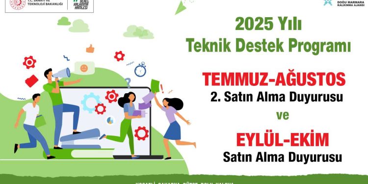 2025 Yılı Teknik Destek Programı Temmuz-Ağustos ve     Eylül-Ekim Dönemleri Satın Alma Duyurusu