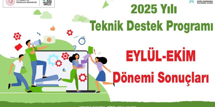 2025 Yılı Teknik Destek Programı Eylül-Ekim Dönemi Başvuru Sonuçları