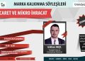 Marka Kalkınma Söyleşileri TR42 ’25 “E-Ticaret ve Mikro İhracat”