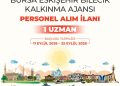 Bursa Eskişehir Bilecik Kalkınma Ajansı Personel Alım İlanı