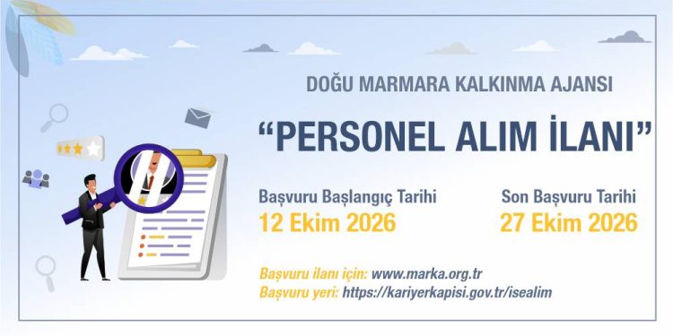 Doğu Marmara Kalkınma Ajansı Personel Alım İlanı (2026)
